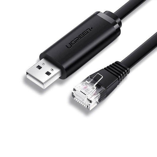 Кабель консольный USB RS232 (RJ45); 1.5 м; Ugreen 50773