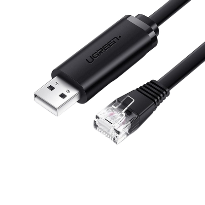 Кабель консольный USB RS232 (RJ45); 1.5 м; Ugreen 50773