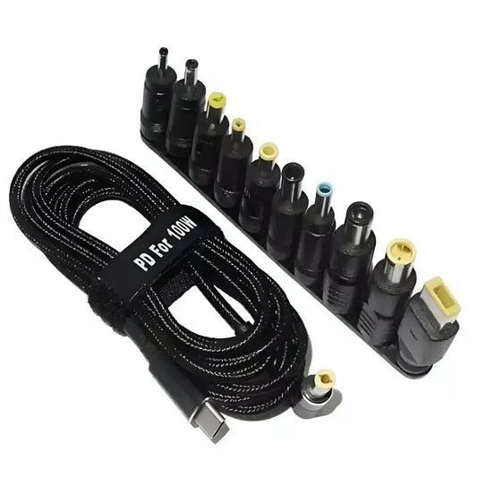 Кабель живлення ноутбука з тригером USB Type-C 100W DC 5.5×2.5 78180