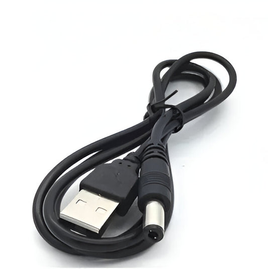 Кабель живлення USB DC 5.5x2.5 1,5A для роутера 5v від Powerbank 77098