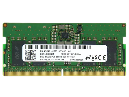 SODIMM 8Gb DDR5 5600  Micron MTC4C10163S1SC56BD1