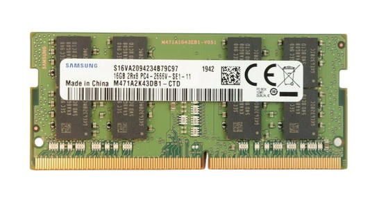 SODIMM 16Gb DDR4-2666 Samsung M471A2K43DB1-CTD