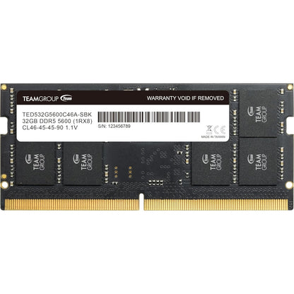 SO-DIMM 2*32GB DDR5 4800 ted532g5600c46a-sbk