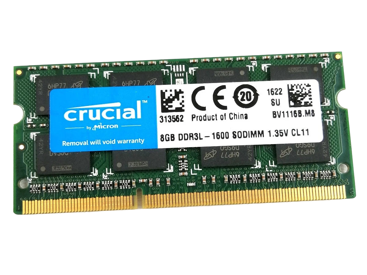 SODIMM DDR3 8Gb 1600 MHz MICRON (CT102464BF160B)