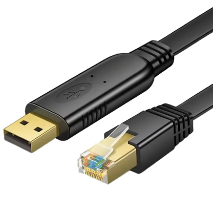 Консольный кабель USB RS232 (RJ45) Prolific PL2303 1.8м