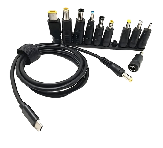 Кабель Type-C 65W на DC 5,5*2,5 с триггером для зарядки ноутбука