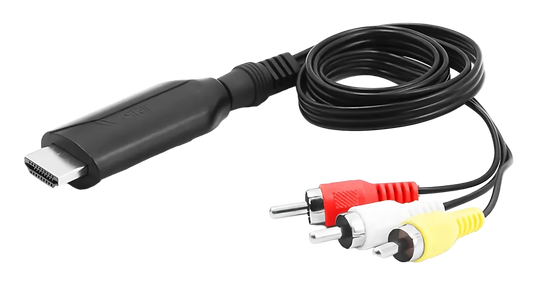 Кабель-конвертер HDMI в AV RCA (тюльпан) Wiistar micro