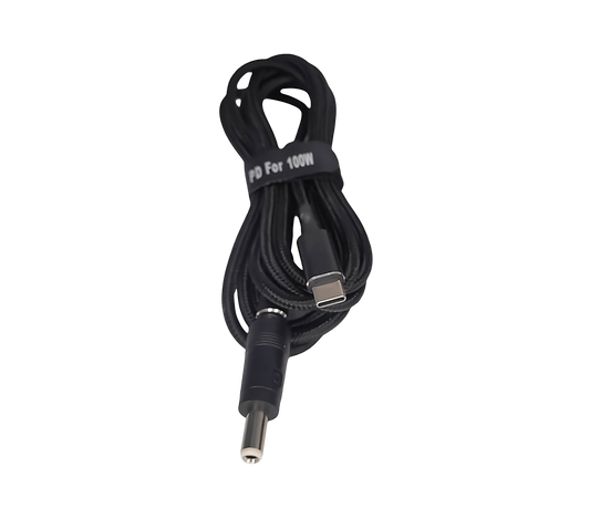 USB Type-C 100W кабель живлення DC 5.5×2.5 для ноутбуків Asus, Lenovo, Toshiba
