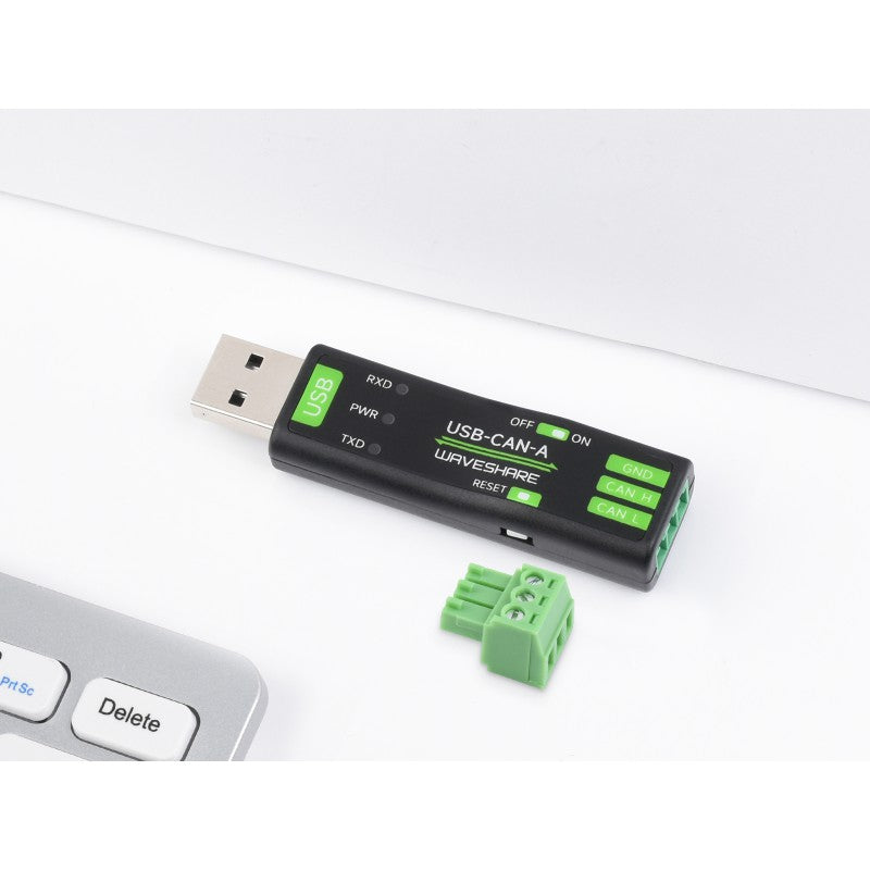 Конвертер USB-CAN Waveshare 23635 USB-CAN-A на STM32, CAN Bus