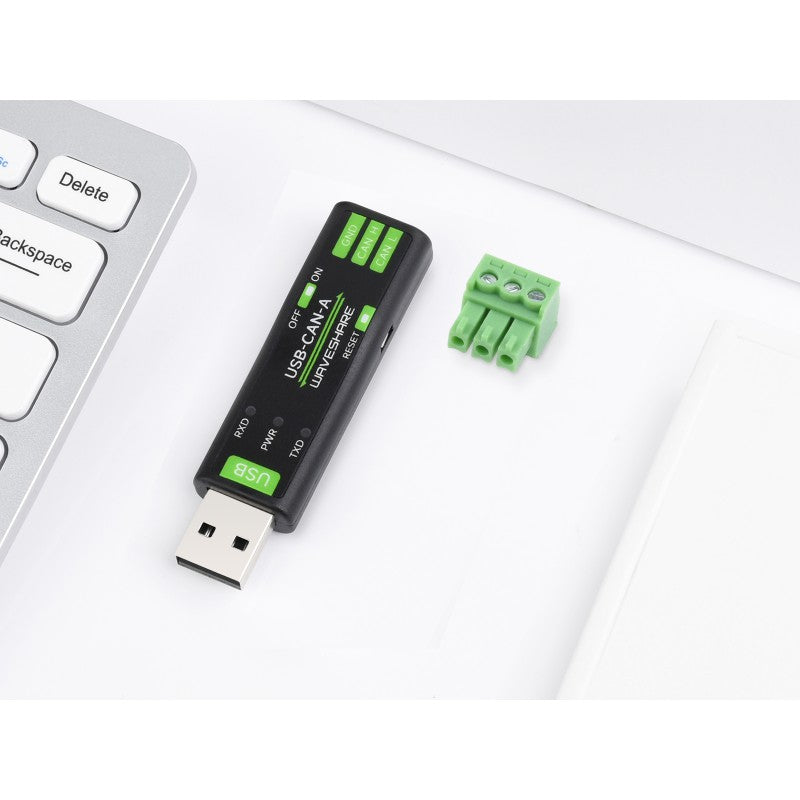 Конвертер USB-CAN Waveshare 23635 USB-CAN-A на STM32, CAN Bus