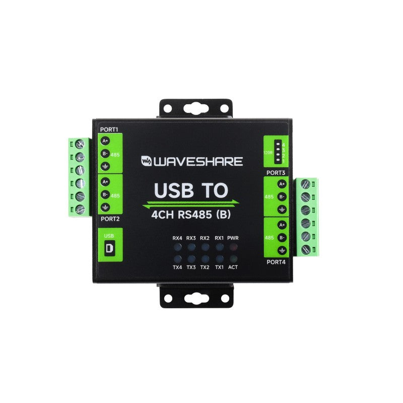 Адаптер USB TO 4CH RS485 (B) Waveshare 26545
