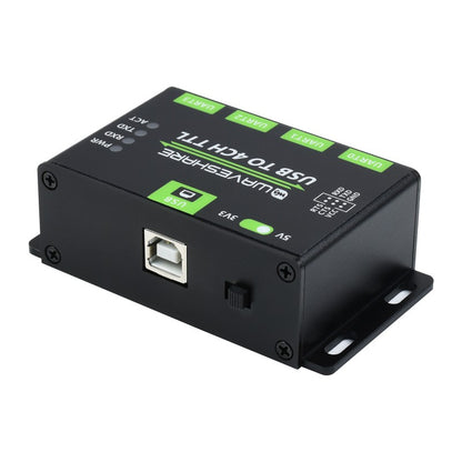 Адаптер USB TO 4CH TTL Waveshare 21619