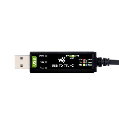 Кабель USB-C to TTL(C) 6-Pin Industrial, FT232RNL, Waveshare 26739