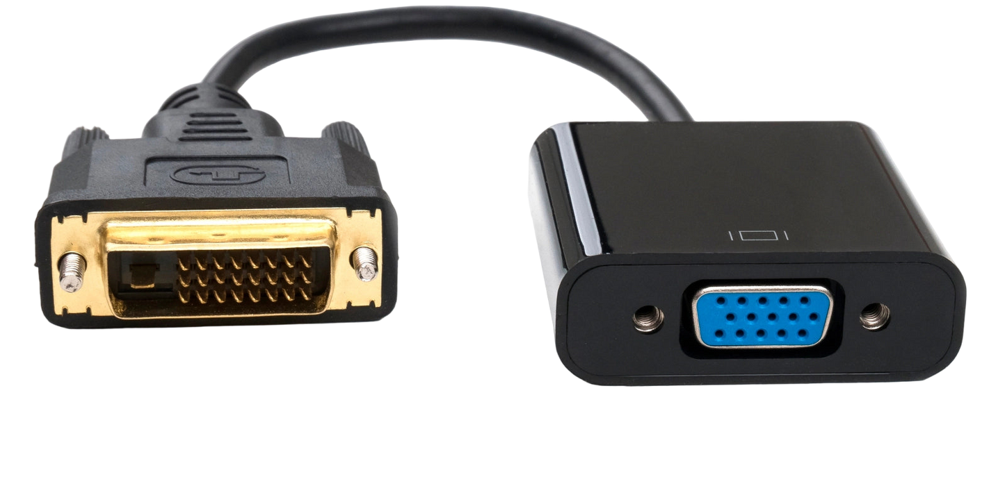 Переходник DVI-D (24+1) к VGA активный