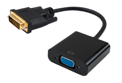 Переходник DVI-D (24+1) к VGA активный