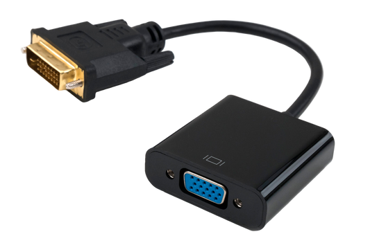 Переходник DVI-D (24+1) к VGA активный