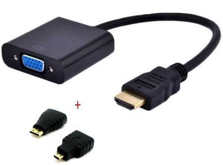Перехідник HDMI-Micro/ HDMI-Mini to VGA/Tishric TSR022
